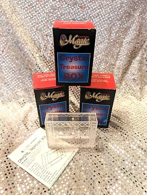 Crystal Treasure Box! Magic Trick By Royal Magic! BRAND NEW! • $5