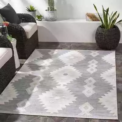 Area Rugs 5x7 Modern Living Room 8x10 Large Bedroom Carpet Venbergen Gray Rug • $107