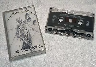 Metallica ..And Justice For All Cassette • $25