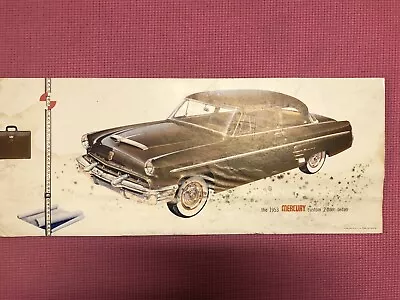 1953 Mercury RARE ORIGINAL Dealership Showroom Wall Poster Sign 53 Merc Dealer • $29.99