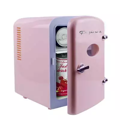 6-Can Portable Mini Fridge Beverage Small Refrigerator Personal Compact Cooler • $30.10