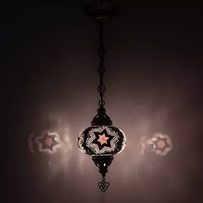 35 Variation Turkish Moroccan Mosaic Ceiling Hanging Pendant Light Fixture Lamp • $46.90