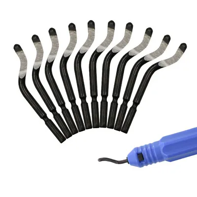 Hole Deburring Tool For Metal Work Engineering 3d Printing & 10pcs Blades UK • £6.79