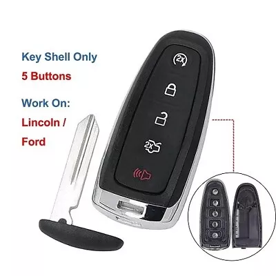 Remote Key 5 Buttons For Ford Edge Explorer Escape Flex Focus Lincoln MKX MK • $42.68