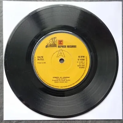 Ralph McTell - Streets Of London / Summer Lightning - EX 7” Single 1974 • £1.99