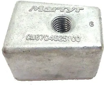 Zinc Lower Unit Gearcase ANODE For 30HP 40HP 50HP 60HP YAMAHA Outboard • $21.10