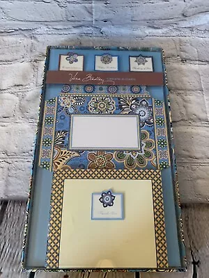 Vera Bradley Bali Blue Create A Card NEW 8 Self Mailers 8 Greetings Retired NICE • $7.91