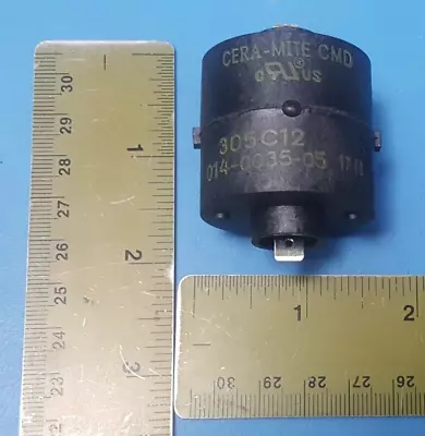 $55 • Buy PTC Thermistor Motor Start, 305C12, PTC305C12, 40 Ohm, 30%,15A, 500V, W Bracket