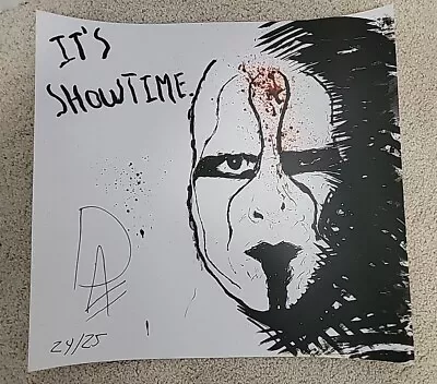 Darby Allin It's Showtime /25 Limited Signed Autographed Print Poster Sting AEW • $94.99