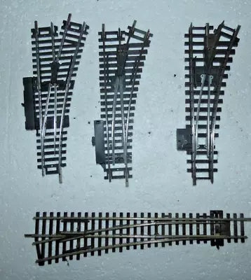 SET POINTS X 4 - HORNBY - PECO - TRI-ANG - LIMA 00 GAUGE • £4