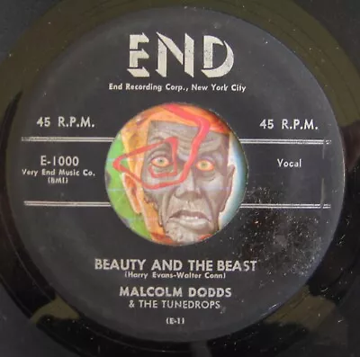 HEAR Malcolm Dodds 45 Beauty And The Beast/It Took A Long Time END R&B Doo Wop • $3.99