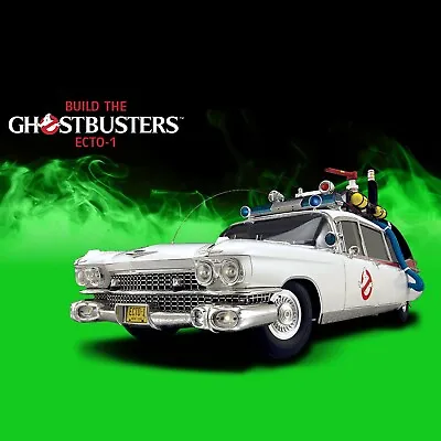 Eaglemoss Build The Ghostbuster Ecto 1 1:8 Scale Complete New Model Kit • £4550