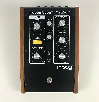 Moog MoogerFooger MF-107 Freqbox Analog Audio Modulated Sync Oscillator Pedal • $640