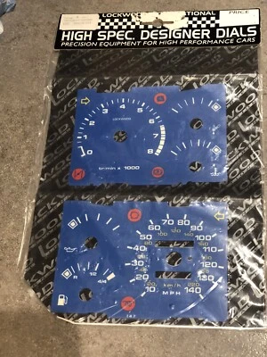 £19.75 • Buy Peugeot 205 309 Gti Cti Goodwood Brand New Lockwood Blue Dial Set Part No. 4002