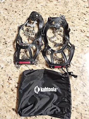 Kahtoola Microspikes Footwear Traction. New Without Packaging. Size LARGE • $59.95