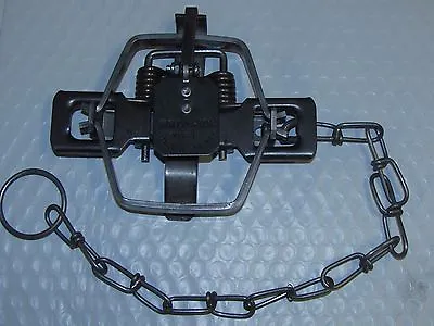 6 - BRIDGER #1 COIL SPRING TRAPS NEW SALE Trapping Muskrat Raccoon Mink New Sale • $52.06