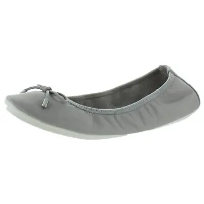 Me Too Women's Halle Casual Leather Slip On Ballet Flats Shoes Gray Size 5.5M • $12.99