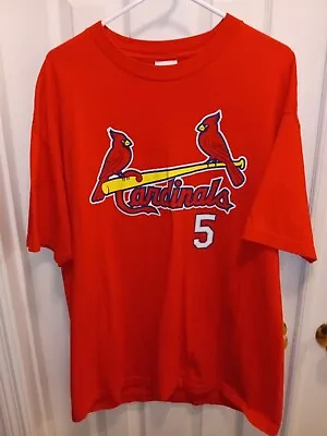 Mens St Louis Cardinals/albert Pujols/majestic/xl/t-shirt Jersey #5 • $19.49