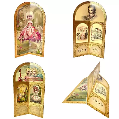 Mark Ryden The Gay 90s Tri-Panel Stand Invitation 2010 Paul Kasmin Gallery NYC • $99.95