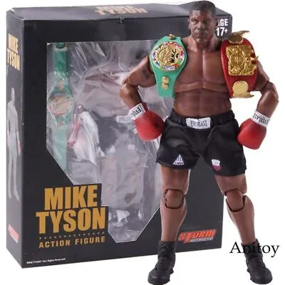 King Of Boxing Mike Tyson Boxer With 3 Head Sculpts Action Figure Model Toy Box • $17.99