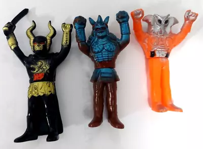 Lot Of 3 Popy Kamen Rider Super-1 Villian Monster 3.5  Figure Sai Dump Japan • $49.95