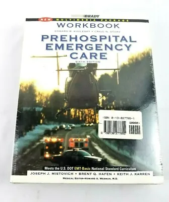 Brady Prehospital Emergency Care Multimedia Package Workbook 6th Edition Sealed • $69.95