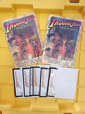 Indiana Jones And The Fate Of Atlantis (PC 1992) IBM AT Or Compatible 1.2M Disk • $44