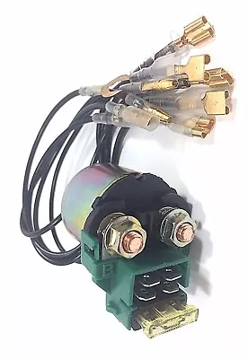 Starter Relay Solenoid With Wires For Honda V65 Magna Vf1100c 83 1984 1985 1986 • $11.95