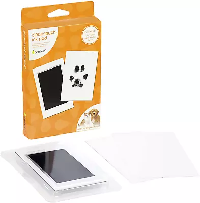 $8.05 • Buy Pearhead Pet Paw Print Clean-Touch Ink Pad And Imprint Cards Cats Or Dogs Pet...