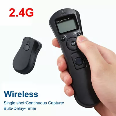 Wireless Timer Remote Shutter Release Cable For Canon EOS700D 650D 600D 70D 60D • $39.99