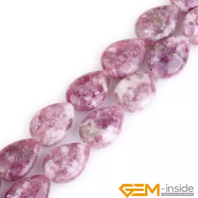$10.44 • Buy Natural Purple Lepidolite Gemstone Loose Spacer Beads For Jewelry Making 15  YB