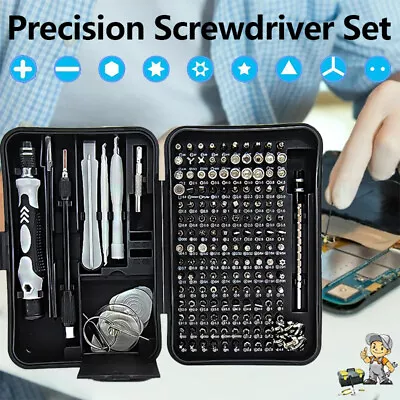 170 In 1 Precision Screwdriver Set PC Computer Phone Electronics Repair Tool Kit • $15.29