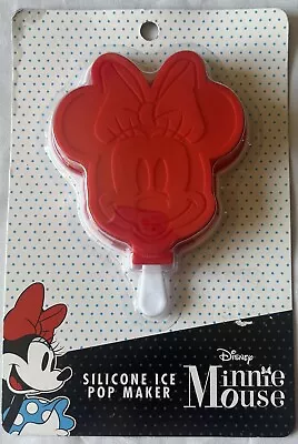 Minnie Mouse Silicone Mold Ice Pop Popsicle Maker Red Brand NEW • $6