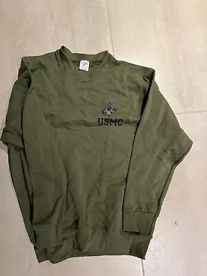 Usmcsweat Shirt  Ptnew Old Stock50%/50%issuelargensn  Crossed Out • $19.99