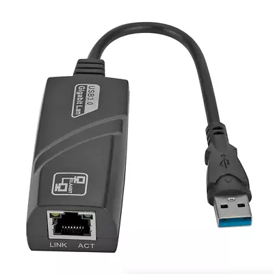 USB 3.0 Gigabit Ethernet LAN RJ45 1000Mbps Network Adapter For Windows PC Mac • $9.19