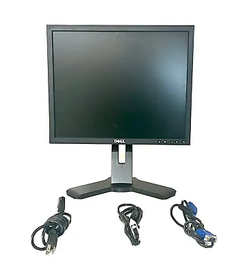 Dell P190S LCD Monitor 19  1280x1024 DVI-SUB VGA & POWER CABLE TESTED GRADE A • $55.95