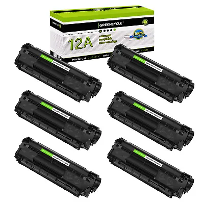 1-6PK Toner Cartridge Fit For HP 12A Q2612A Laserjet 1010 1012 1018 1020 Printer • $21.03