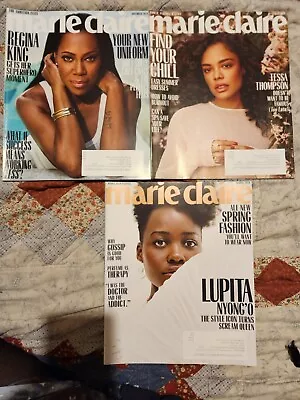 Lot Of 3 Marie Claire Magazines 2019 • $14