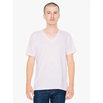 $16.90 • Buy American Apparel Tee Shirt V-Neck Fine Jersey 100% Cotton V Neck T-Shirt 2456W