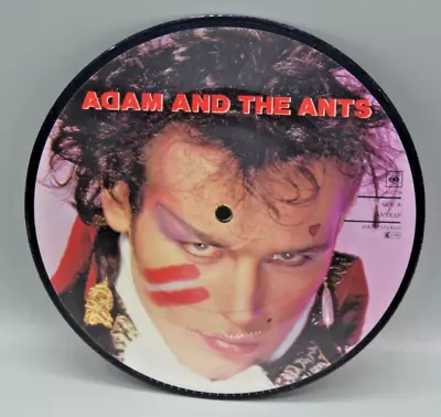 ADAM & THE ANTS 7  Picture Disc Single Antrap 1981 UK Limited Edition A111738 • £8