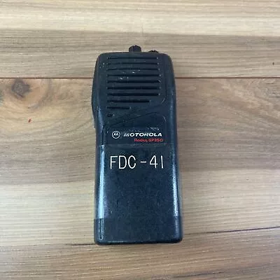 Motorola Radius GP350 Black UHF 16-Channel 2-Way Radio Walkie Talkie - For Parts • $24.99