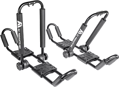 J-Style Bilateral Folding Kayak Carrier For Canoe 180° Folding Motion Kayak Roo • $134.99