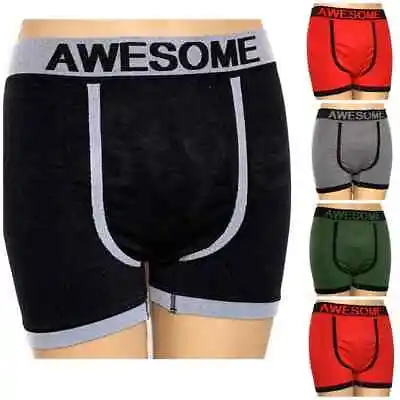 Boxer Shorts Underwear Awesome Men's Seamless Trunks Briefs Underpants 6 Pairs • £4.10