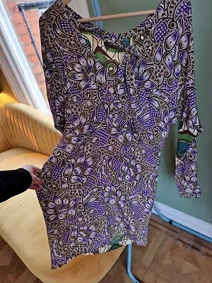 Marni @HM Silk Reversible Dress Size EU 34 / US 4 / UK 8-10 • £12