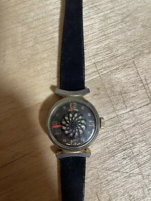 Vintage Lucerne Ladies Cocktail Watch With KALEIDOSCOPE Dial FREE SHIPPING • $70