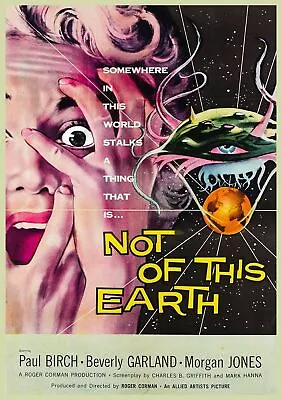 Decor POSTER.Home Room Bedroom.Interior Art Design.Not Of This Earth Movie.7070 • $35