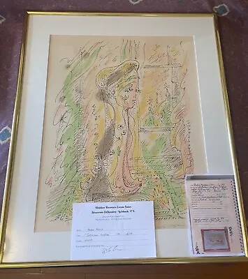 1975 Andre Masson (1896-1987 France)  Interieur Venetian  Signed Lithograph • $1100