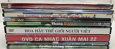 Lot Of 9 Vietnamese Movies On DVD Asia Entertainment Variety Comedy Karaoke • $30