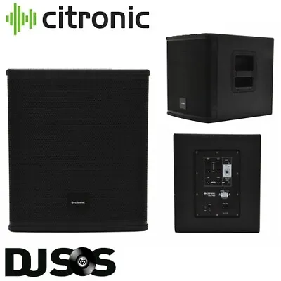 CASA-10BA Active Subwoofer Powered 1000W Citronic Party Disco Club PA • £229