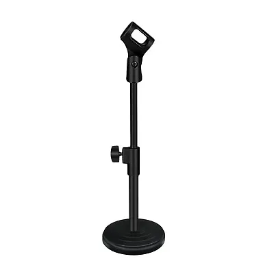 5Core Desktop Microphone Mic Stand Mini Round Base Boom Arm Height Adjustable⚫ • $13.98